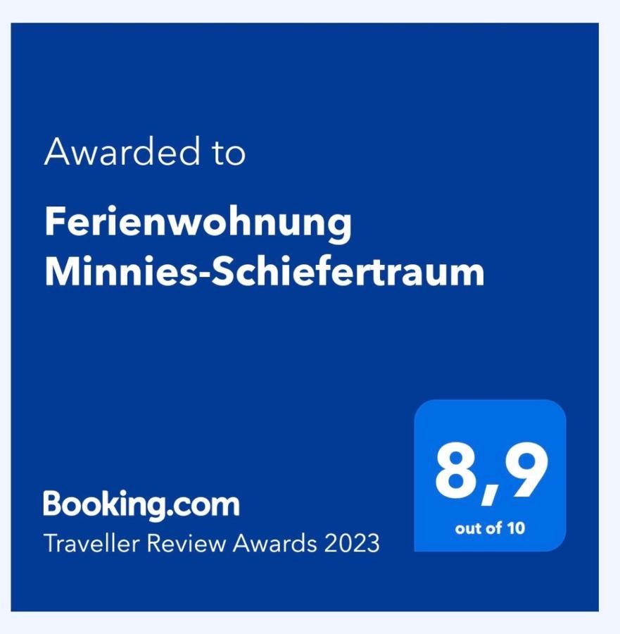 Ferienwohnung Minnies-Schiefertraum Браунеберг Экстерьер фото